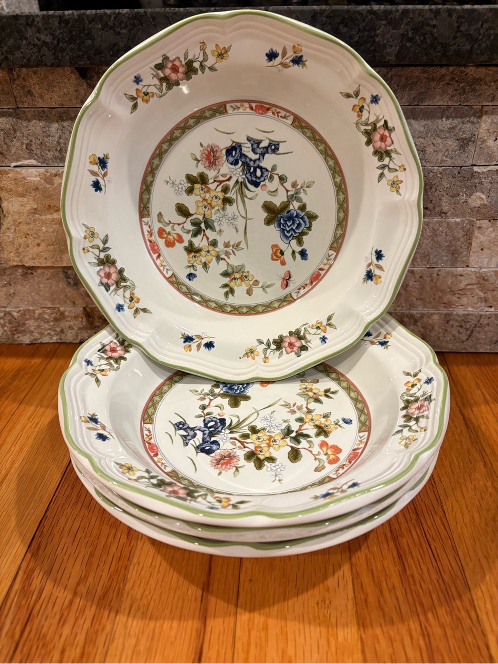 Mikasa Heritage Imari Bouquet Soup Bowls-F2006-Set of 4